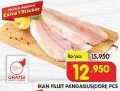 Promo Harga Ikan Fillet Pangasius Dori  - Superindo