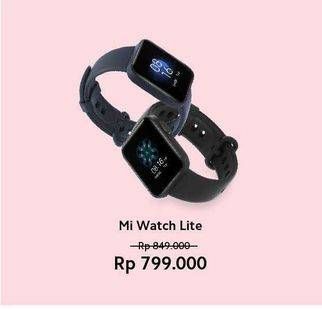 Promo Harga Xiaomi Mi Watch Lite  - Erafone