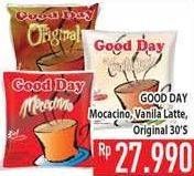 Promo Harga Good Day Mocacino, Vanilla Latte, Original  - Hypermart