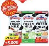Promo Harga Cimory Susu UHT Almond, Matcha, Marie Biscuits 250 ml - Alfamart