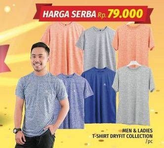 Promo Harga Men & Ladies T-Shirt Dryfit Collection  - LotteMart