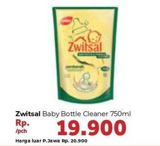 Promo Harga ZWITSAL Baby Bottle & Utensils Cleaner 750 ml - Carrefour