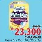 Promo Harga Charmnap Urine Dry Pembalut 23cm, 29cm 8 pcs - Alfamidi