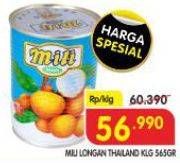 Promo Harga Mili Longan Thailand 565 gr - Superindo