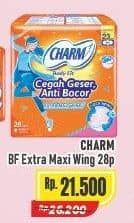 Promo Harga Charm Body Fit Extra Maxi Wing 28 pcs - Alfamart