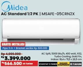 Promo Harga Midea MSAF-05CRN2X  - COURTS