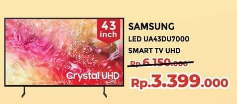 Promo Harga Samsung UA43DU7000KXXD  - Yogya