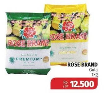Promo Harga ROSE BRAND Gula Kristal Putih 1 kg - Lotte Grosir