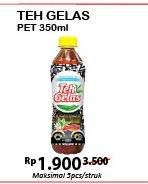 Promo Harga TEH GELAS Minuman Teh Alami 350 ml - Alfamart