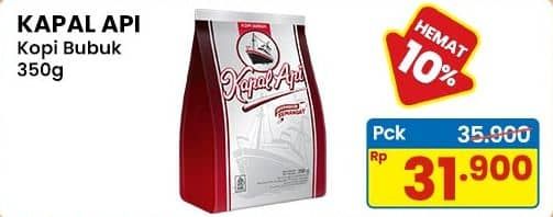 Promo Harga Kapal Api Kopi Spesial Silver 350 gr - Indomaret