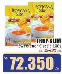 Promo Harga Tropicana Slim Sweetener Classic 100 pcs - Hari Hari