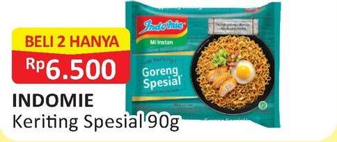 Promo Harga INDOMIE Mi Keriting Spesial per 2 pcs 90 gr - Alfamart