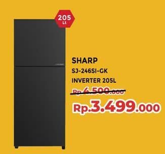 Promo Harga Sharp SJ-246SI-GK  - Yogya