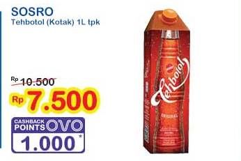 Promo Harga Sosro Teh Botol 1000 ml - Indomaret