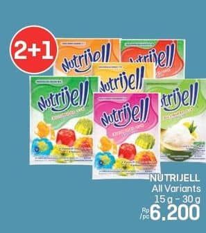 Promo Harga Nutrijell Jelly Powder All Variants 15 gr - LotteMart