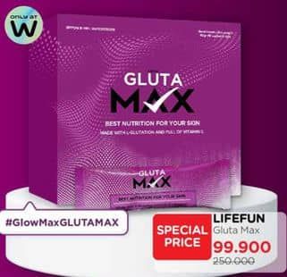 Promo Harga Lifefun Gluta Max  - Watsons