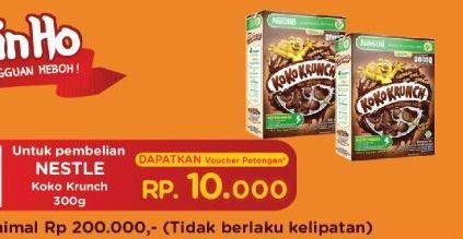 Promo Harga Nestle Koko Krunch Cereal 330 gr - Yogya