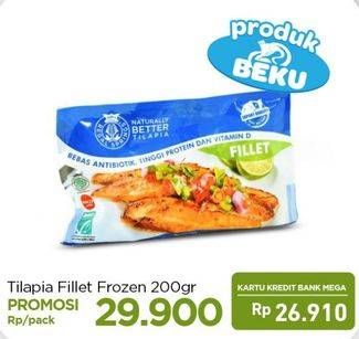 Promo Harga Ikan Fillet Tilapia 200 gr - Carrefour