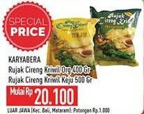 Promo Harga Rujak Cireng Kriwil Keju, Original 400 gr - Hypermart