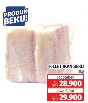 Promo Harga Fillet Ikan Beku 1 kg - Lotte Grosir