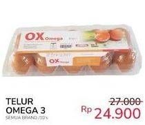 Promo Harga Omega 3 Telur Ayam All Variants 10 pcs - Indomaret