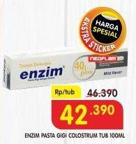 Promo Harga ENZIM Pasta Gigi Colostrum 100 ml - Superindo