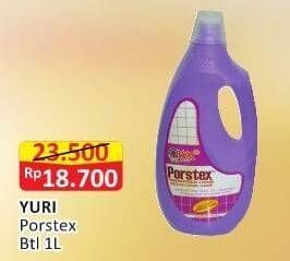 Promo Harga Yuri Porstex Pembersih Porselen Purple 1000 ml - Alfamart