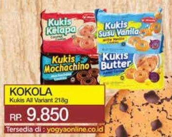 Promo Harga Kokola Cookies All Variants 218 gr - Yogya