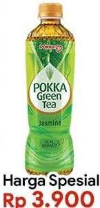 Promo Harga Pokka Minuman Teh Jasmine Green Tea 450 ml - Indomaret