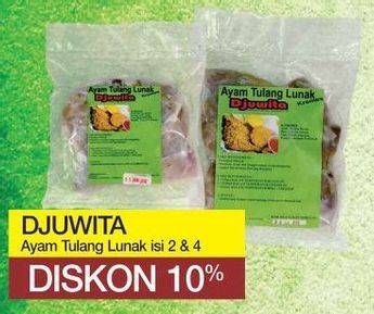 Promo Harga DJUWITA Ayam Tulang Lunak  - Yogya