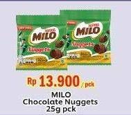 Promo Harga Milo Nuggets Cokelat 25 gr - Indomaret