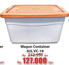 Promo Harga LION STAR Wagon Container VC-18  - Hari Hari