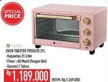 Promo Harga Pero PRO 2475 | Oven Toaster 21000 ml - Hypermart