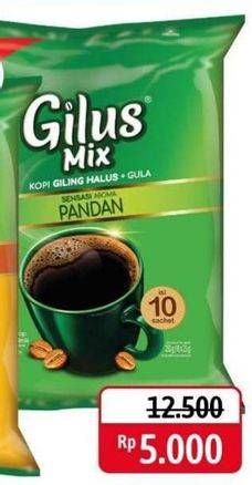 Promo Harga Torabika Gilus Mix Pandan per 10 sachet 23 gr - Alfamidi