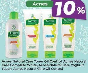 Promo Harga Acnes Natural Care Toner Oil Control/Complete White/ Yogurt Touch/Oil Control  - TIP TOP