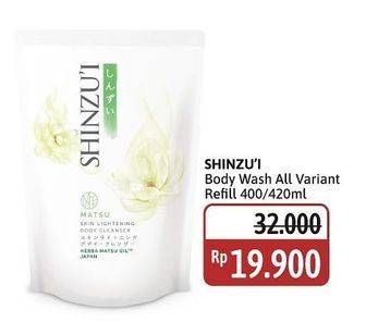 Promo Harga Shinzui Body Cleanser All Variants 420 ml - Alfamidi