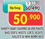 Promo Harga Sweety Silver Pants/Sweety Silver Comfort Perekat   - Superindo