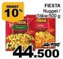 Promo Harga FIESTA Nugget / Stikie 500 gr - Giant