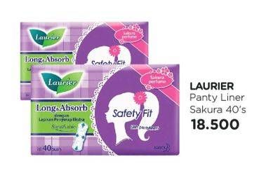 Promo Harga LAURIER Pantyliner Cleanfresh Long Absorb Perfumed 40 pcs - Watsons