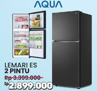 Promo Harga AQUA Lemari Es 2 Pintu  - COURTS