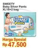 Promo Harga Sweety Silver Pants XL18+2  - Indomaret