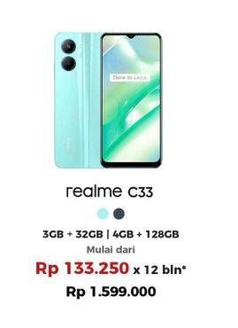 Promo Harga Realme C33 Smartphone  - Erafone