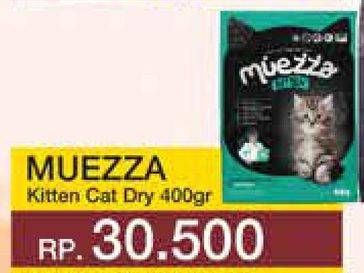 Promo Harga MUEZZA Cat Food Dry Kitten 400 gr - Yogya