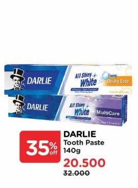 Promo Harga Darlie Toothpaste 140 gr - Watsons