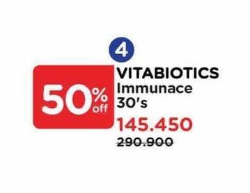 Promo Harga Vitabiotics Immunace  - Watsons