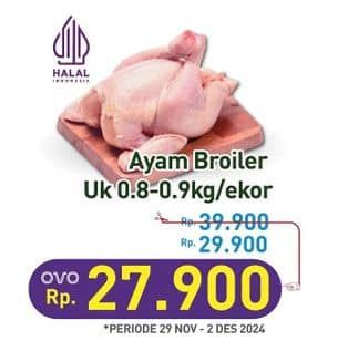 Promo Harga Ayam Broiler 800 gr - Hypermart