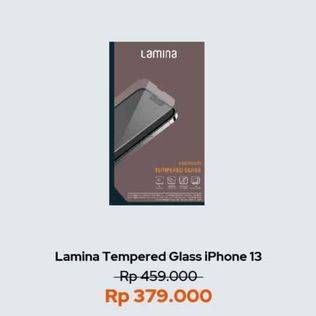 Promo Harga LAMINA Tempered Glass Iphone 13  - iBox