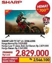 Promo Harga SHARP LED TV 32" LC-32SA4200i  - Carrefour