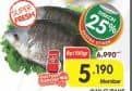 Promo Harga Ikan Gurame TerbangHidupWGGS per 100 gr - Superindo