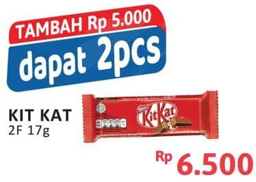 Promo Harga Kit Kat Chocolate 2 Fingers 17 gr - Alfamidi